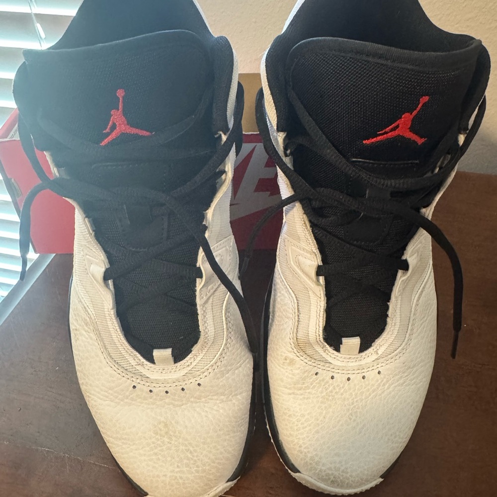 Nike Black and Red Sneakers